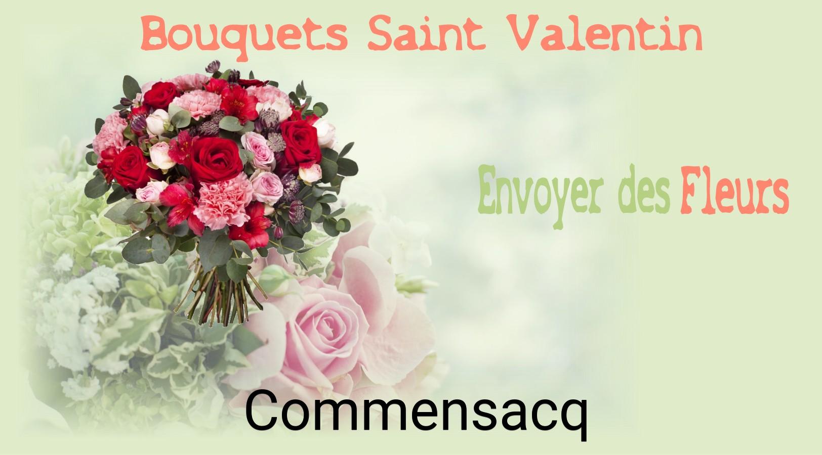 Roses de Saint-Valentin livrées à Commensacq